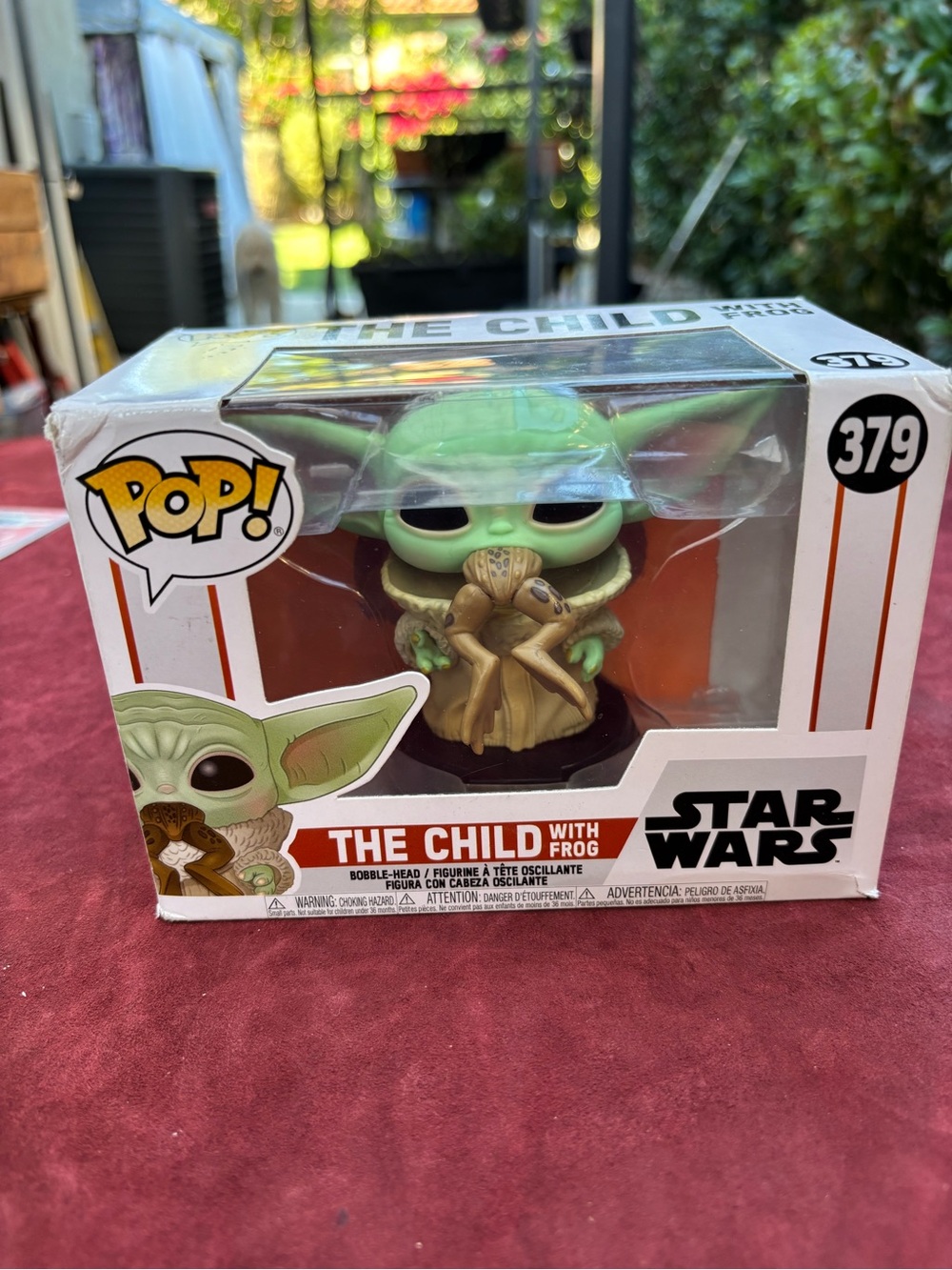 Funko Pop! Star Wars The Child Green with Brown Frog #379